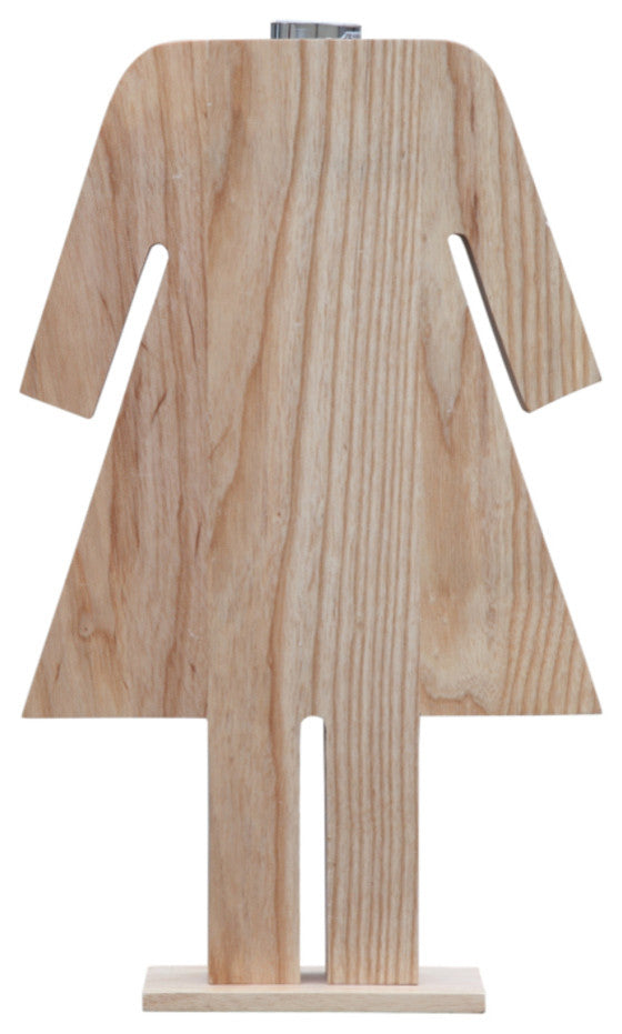 Modern Classics Person Table Lamp Female, Natural