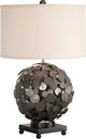 New Uttermost Callisto Steel Disk Table Lamp