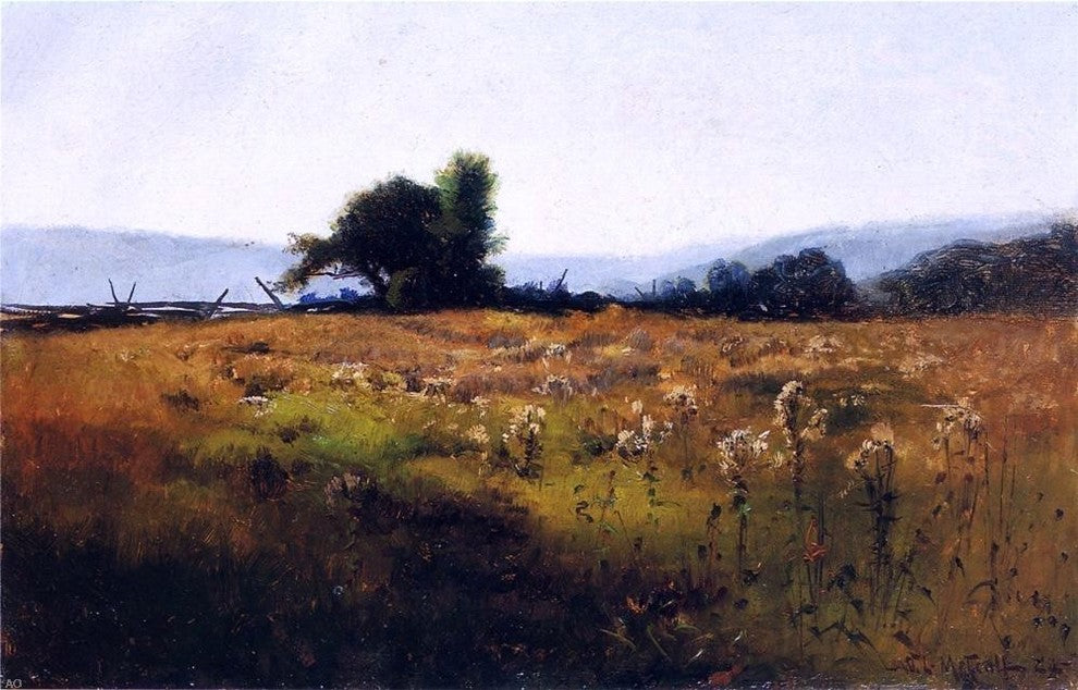 Willard Leroy Metcalf Mountain View from High Field Wall Decal