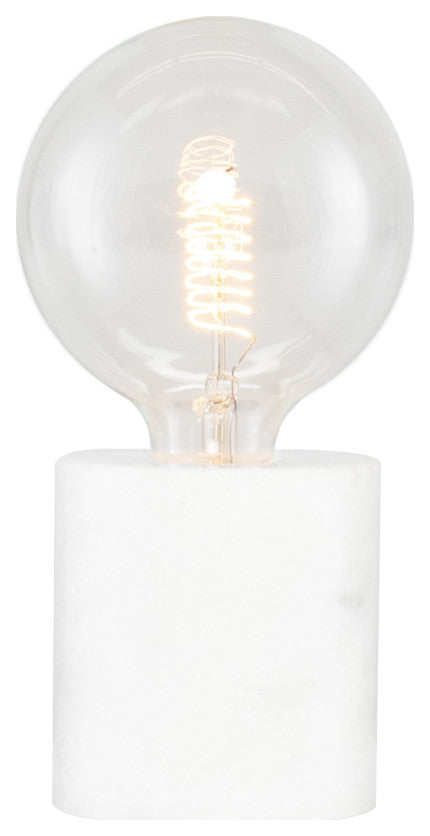 Pia White Stone Table Lighting