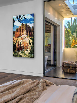 "Bryce Canyon" Painting Print on Wrapped Canvas