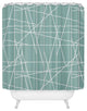 Gabriela Fuente Minimal Architecture Shower Curtain