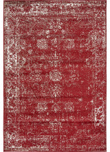 Unique Loom Burgundy Casino Sofia 4'x6' Area Rug