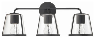Fulton 3-Light Black Bathroom Vanity