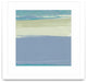 "Blue Coast I" Matted and Framed, 36" x 36"