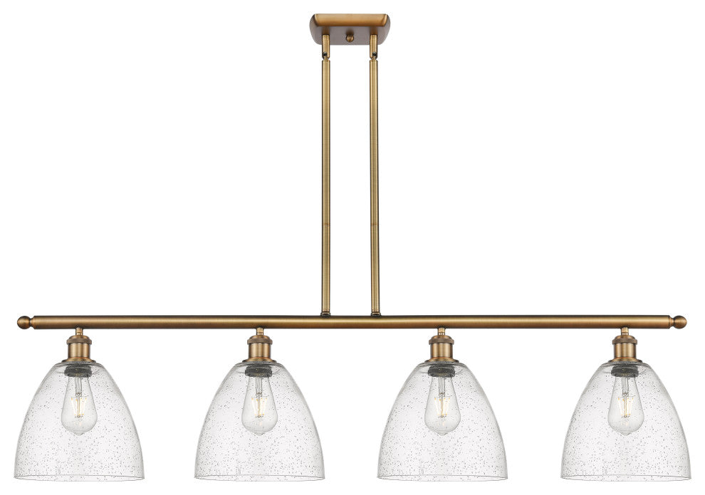Innovations 516-4I-BB-GBD-94-LED 4 Light Island Light, Brushed Brass