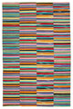 Rug N Carpet - Handmade Turkish 9' 0'' x 14' 2'' Modern Design Wool Kilim Rug