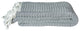 Pewter Quilted Hand-Loomed Cotton Throw