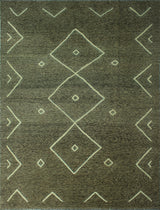High-Low Kilim Emad Charcoal Rug
