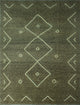 High-Low Kilim Emad Charcoal Rug