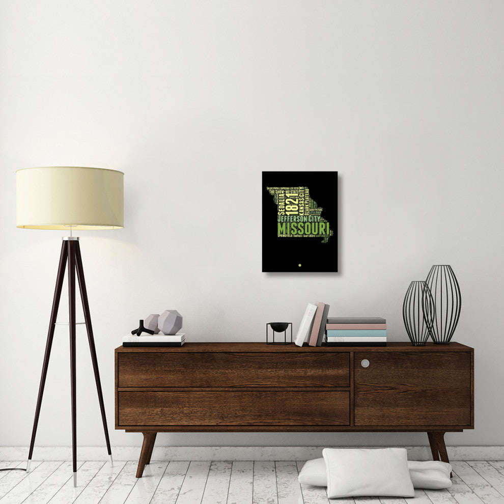 "Missouri Word Cloud 1" Fine Art Print