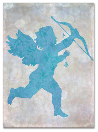 Cora Niele 'Cupid Blue' Canvas Art, 18" x 24"