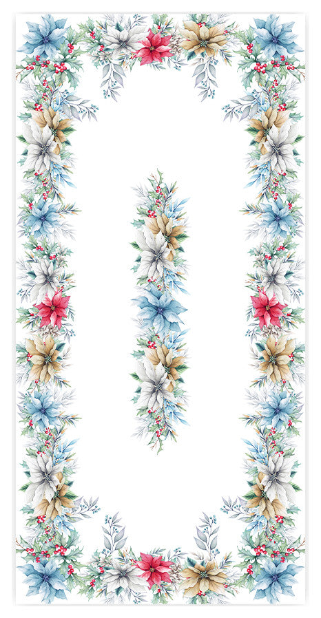 Laural Home Glad Tidings 70" X 144" Tablecloth