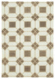 Rug N Carpet - Handmade Wool 5' 10'' x 8' 9'' Geometric Dhurrie Kilim Rug