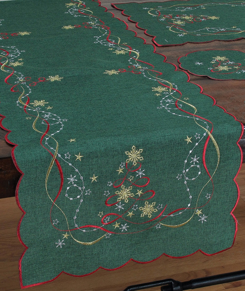 Magical Christmas Collection Christmas Table Runner, 15"x72"