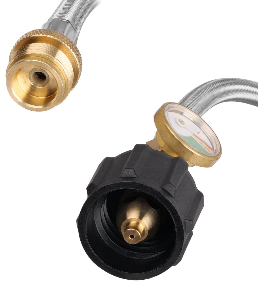 1 lb to 20 lb Propane Converter Hose for Propane Stove, Tabletop Grill