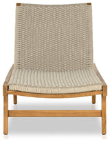 Delano Outdoor Chaise Lounge-Natural