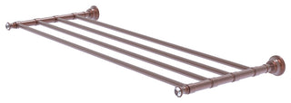 Carolina Crystal 30" Towel Shelf, Antique Copper