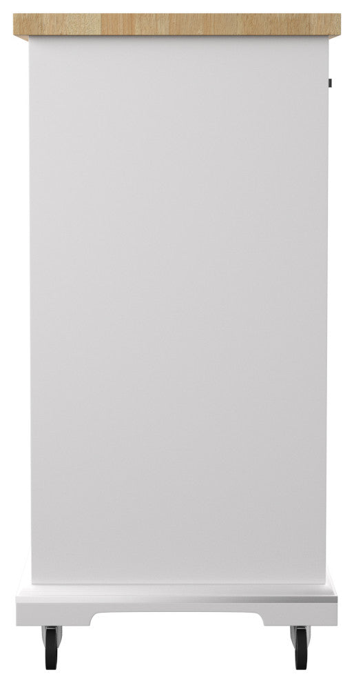 Bastien Rolling Kitchen Island With Storage
