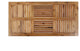 Savannah Outdoor Acacia Wood Coffee Table, Teak