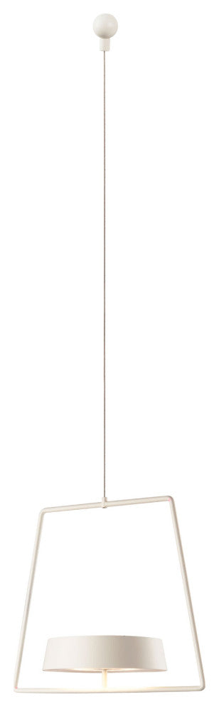 Alessandro Volta Portable Battery Pendant, White