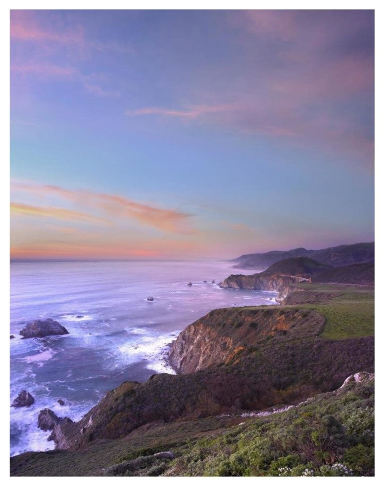 "Bixby Bridge, Big Sur, California" Paper Print by Tim Fitzharris, 20"x26"