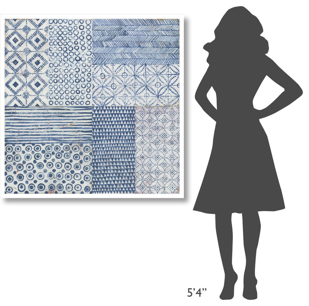 "Maki Tile XV" Digital Paper Print by Kathrine Lovell, 42"x42"