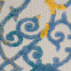 Nourison Aloha 7' x 10' Ivory Blue Contemporary Area Rug