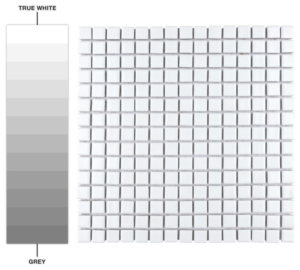 Hudson Edge White Porcelain Floor and Wall Tile