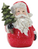 Santa and Snowman Figurine, 2-Piece Set