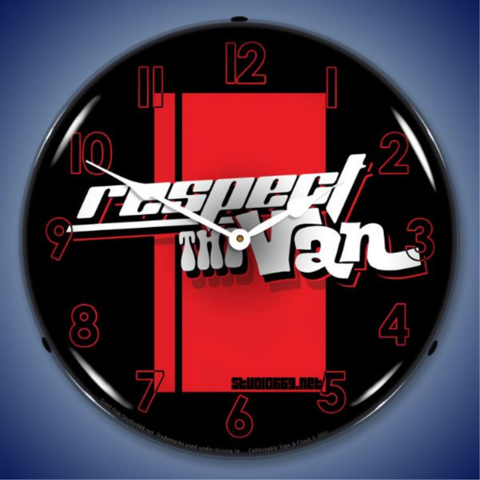 SF21011185 Respect the Van Clock