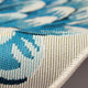 Esencia Mum Indoor/Outdoor Mat Blue 3'3"x3'3"