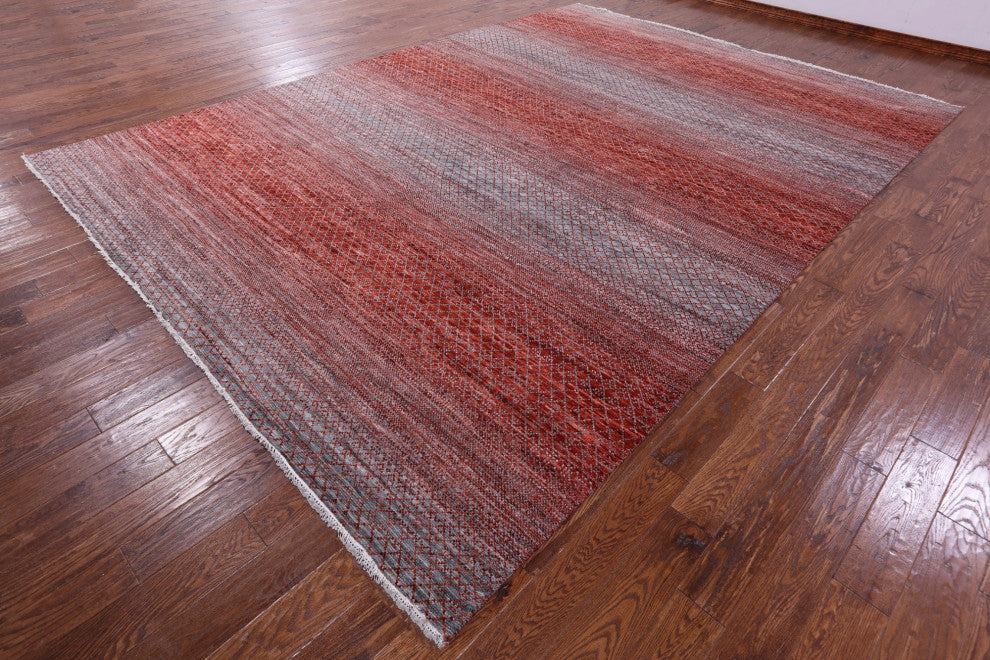 Savannah Grass Hand Knotted Wool Rug 10' 0" X 14' 0" - Q13411
