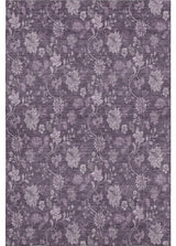 Premium Machine Washable Mayfield AMF680 Plum 3' x 5' Rug