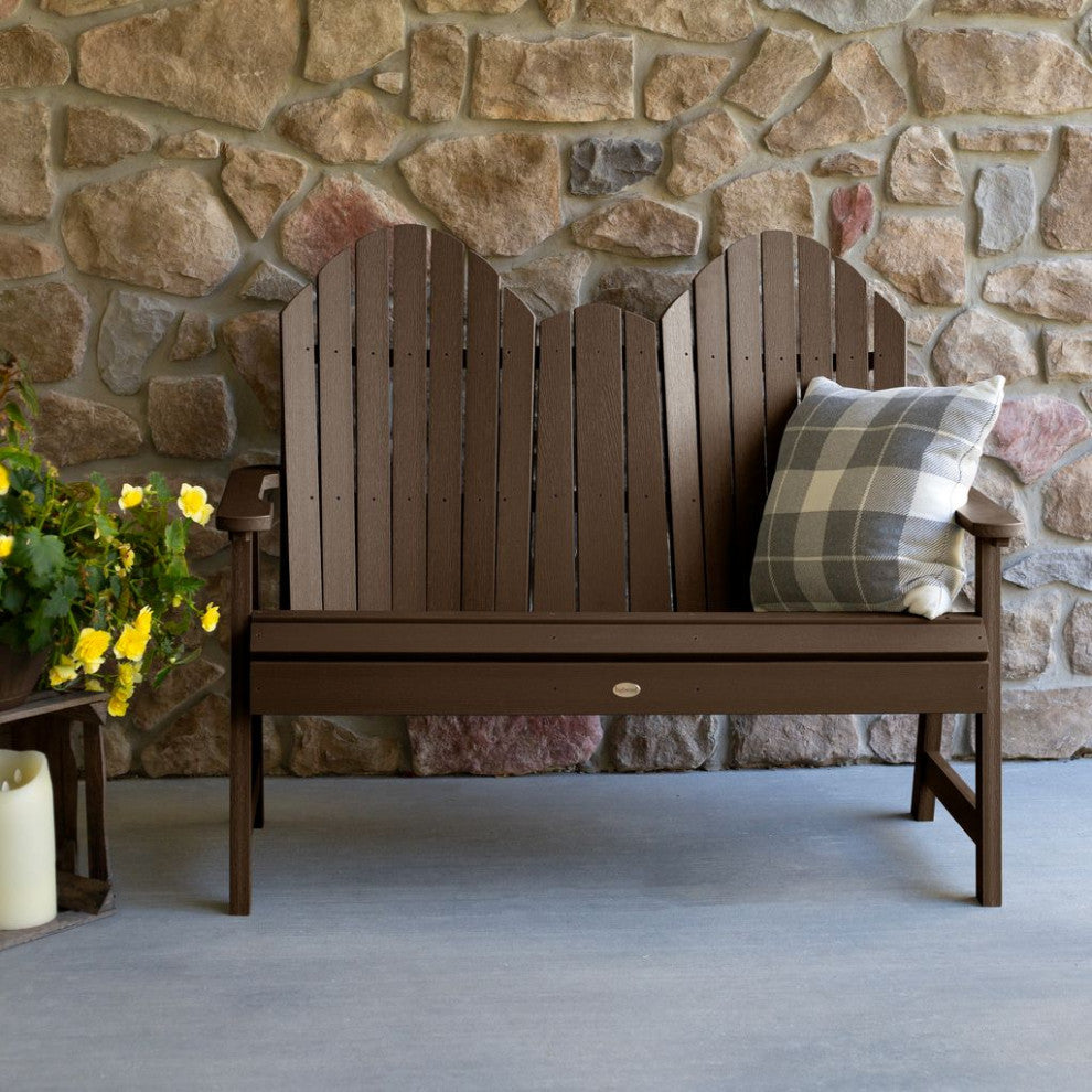 Hamilton 4' Dining Height Bench, Weathered Acorn