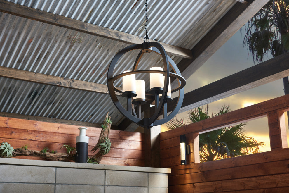 Hinkley Compass Medium Single Tier, Oil Rubbed Bronze