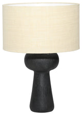 Lockwood 25" Tall Table Lamp, Black