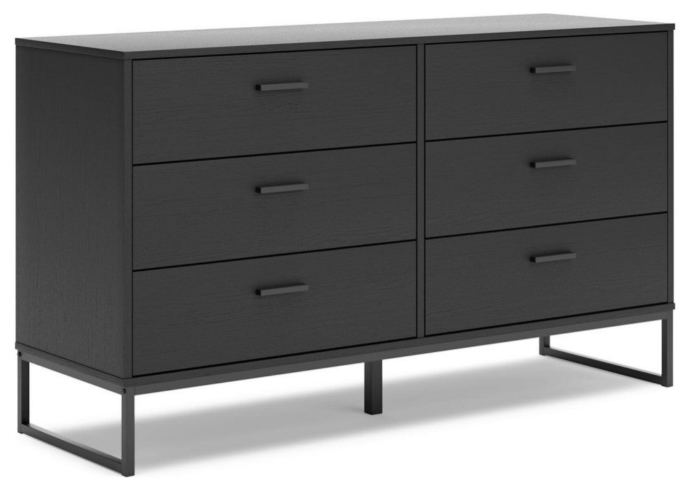 Socalle Black Dresser