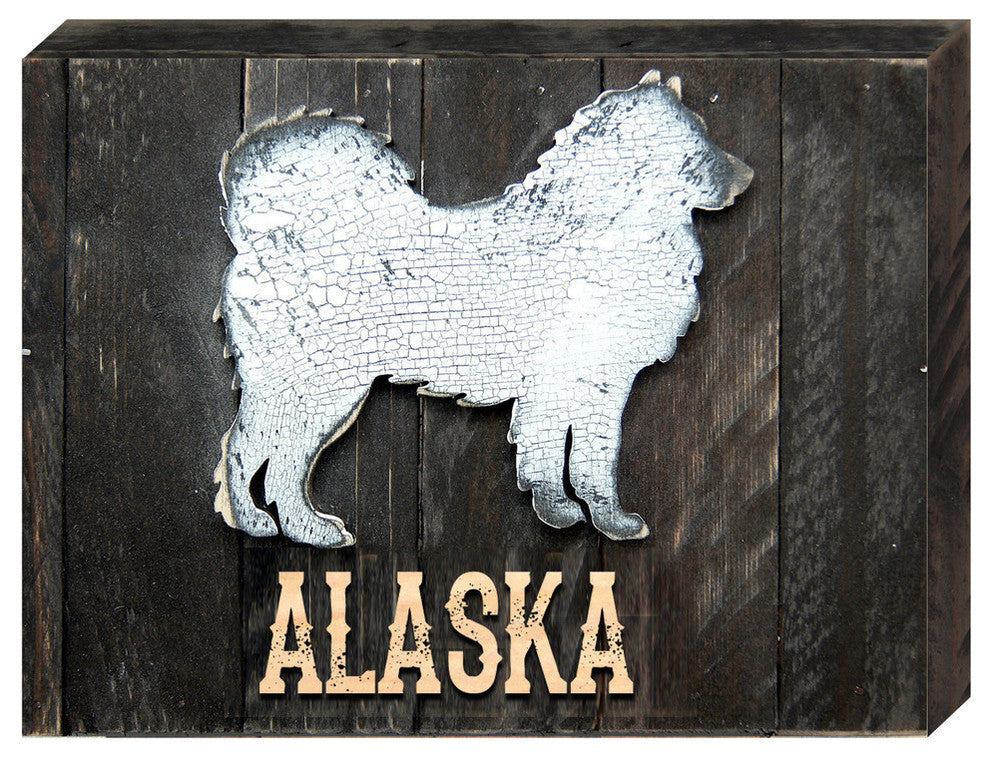 Alaska Husky Dog  Block
