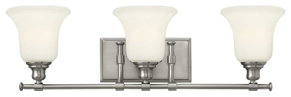 Hinkley Colette Bath 3-Light Vanity, Brushed Nickel