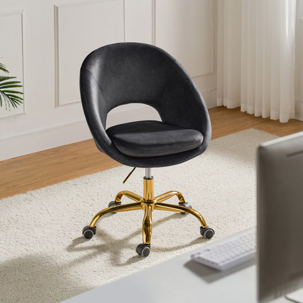 Savas Task Chair, Charcoal