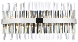 Elegant Lighting 6200W24 Serephina 8 Light 12" Tall Wall Sconce - Chrome