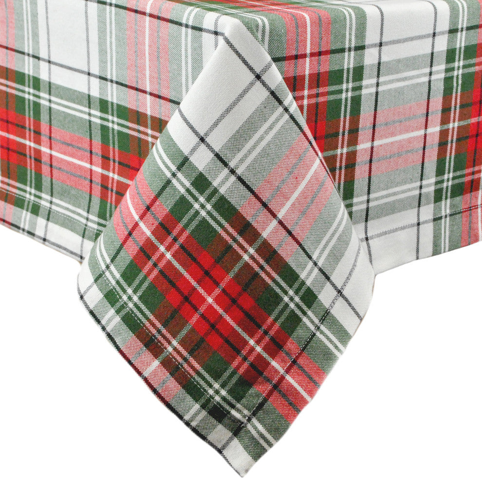 xMAS PLAID TC 52"x52", 104"