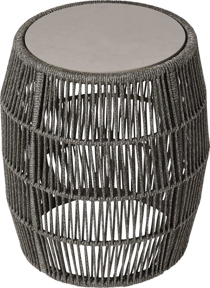 Volta Accent Table, Shades of Gray Cord