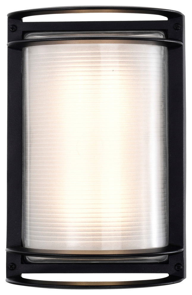 Nuvo Lighting 62/1393 LED Rectangular Bulk Head Utility Light - Black