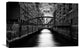 "The Other Side Of Hamburg" Stretched Canvas Giclee by Stefan Eisele, 22x15"