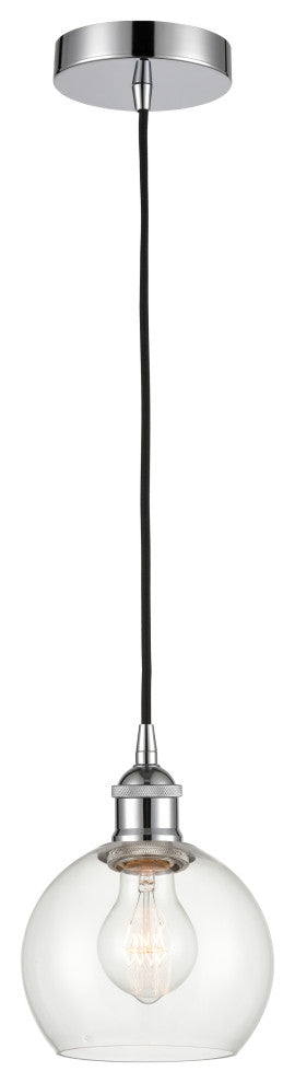 Innovations 616-1P-PC-G122-6-LED 1-Light Mini Pendant, Polished Chrome