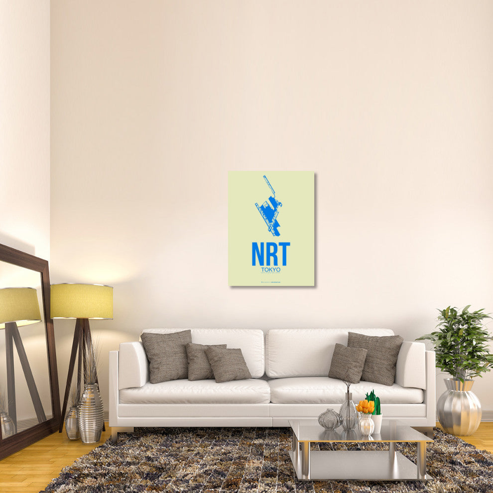 "NRT Tokyo Poster 3" Fine Art Print