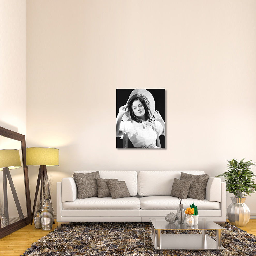 "Joan Crawford" Stretched Canvas Giclee by Hollywood Photo Archive, 33x40"