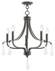 Laurel 5-Light Chandelier, English Bronze